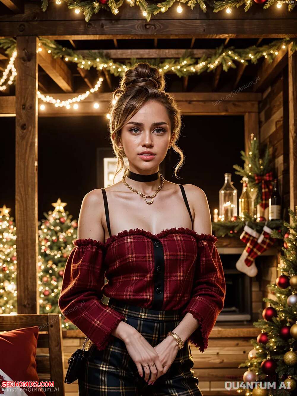 Porn comic Miley Cyrus. Festive Performance. QuantumAI