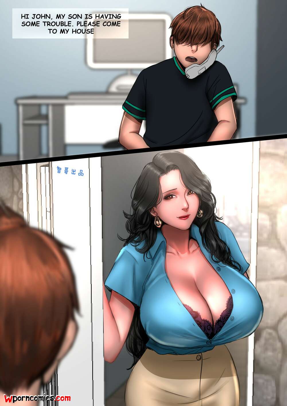 Busty teacher porn comics