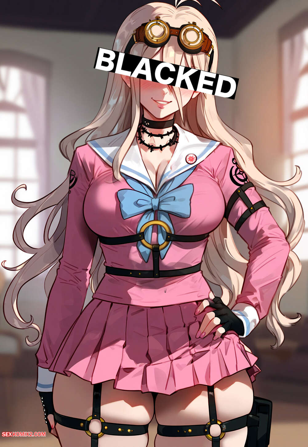 Porn comic Miu Iruma x BBC. Floxin