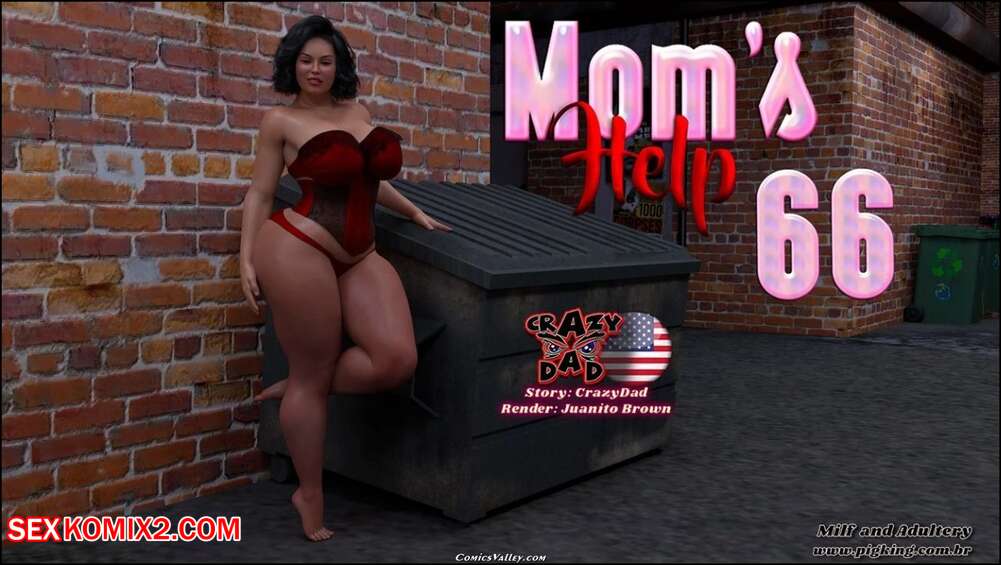 ✅️ Porn comic Moms Help Chapter 66 Crazy Dad 3D Sex comic  