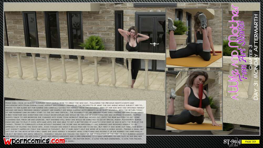 Porn comic Monday Afternoon. ST 9Pol.