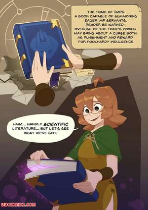 Porn comic Monster Researcher Eclair and the Book of Imps. HuffsLove and Spicymancer Porn comic Monster Researcher Eclair and the Book of Imps. HuffsLove and Spicymancer
