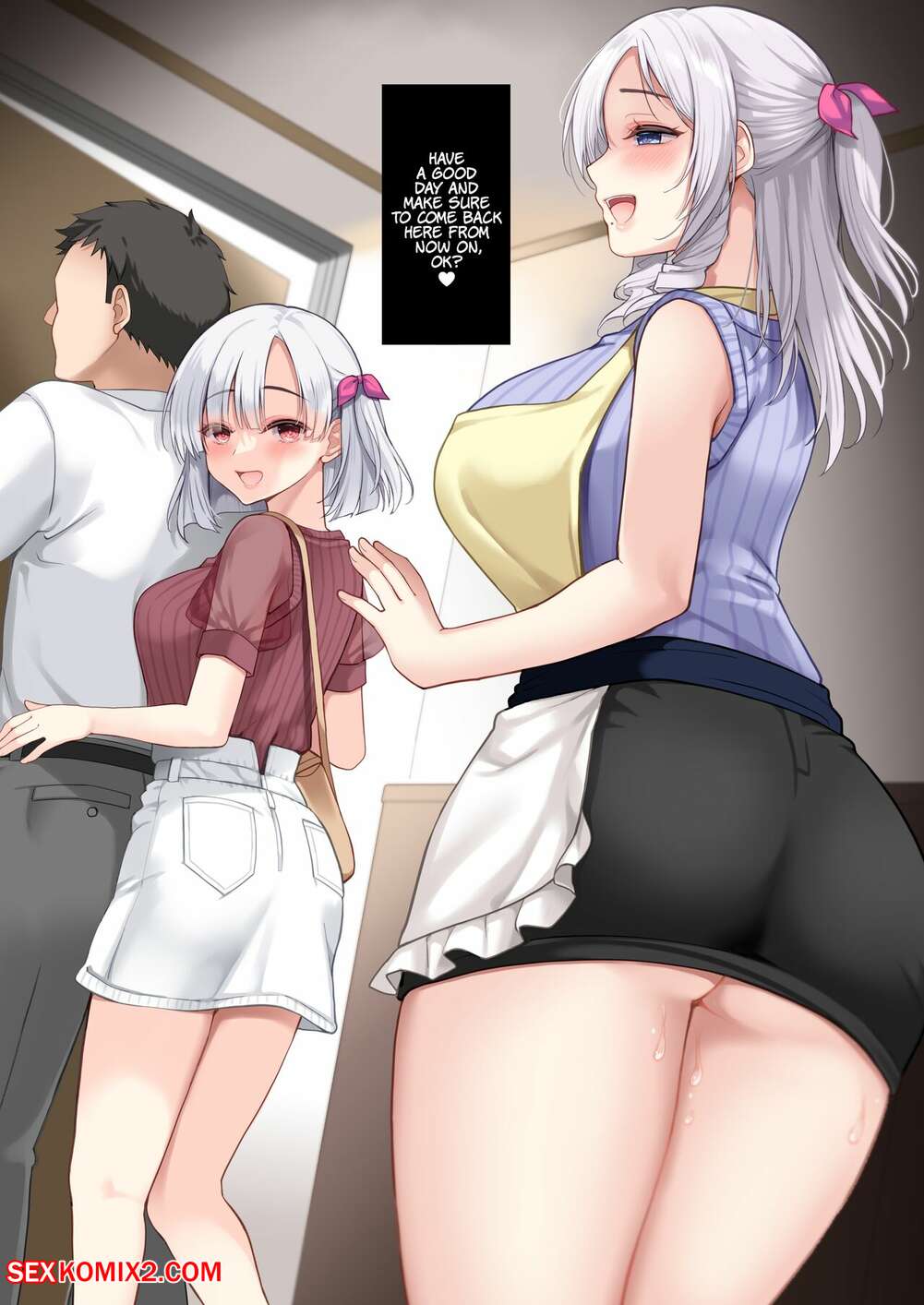✅️ Porn comic Mother and Daughter on the opposite. Chapter 1. Ikura Nagisa.  Sex comic young guy is | Porn comics in English for adults only |  sexkomix2.com