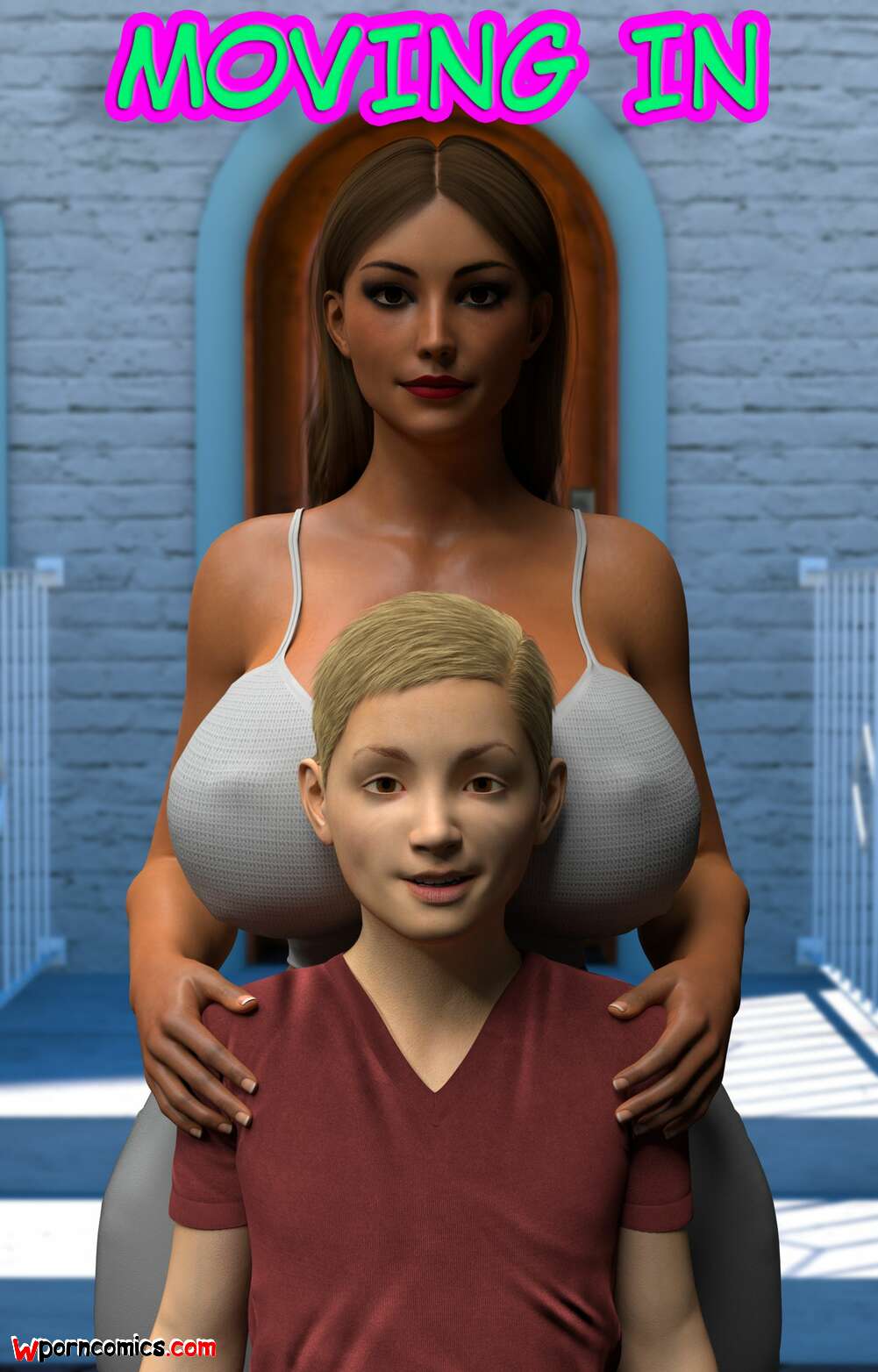 Porn comic Moving In. Chapter 1. Kakiharad.