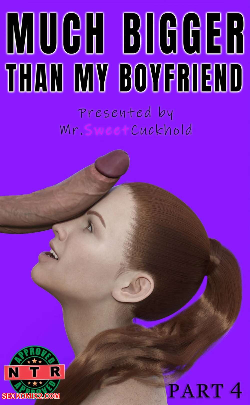 ✅️ Porn comic Much bigger than my boyfriend. Chapter 4. Mr.SweetCuckhold.  Sex comic busty brunette continues | Porn comics in English for adults only  | sexkomix2.com