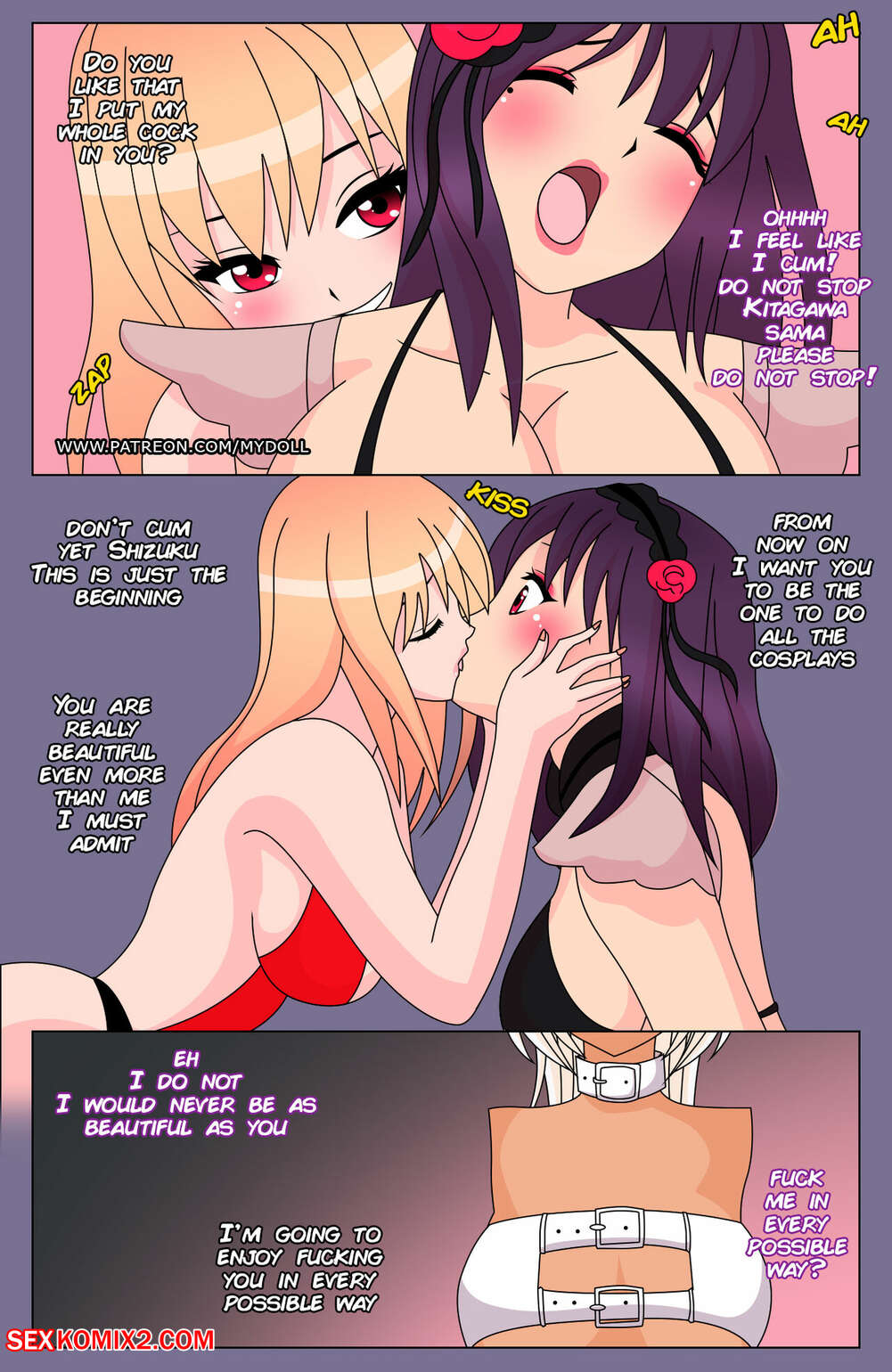 Dress up darling hentai comic