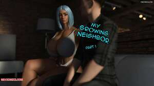 Porn comic My Growing Neighbor. Chapter 1. EndlessRain0110
