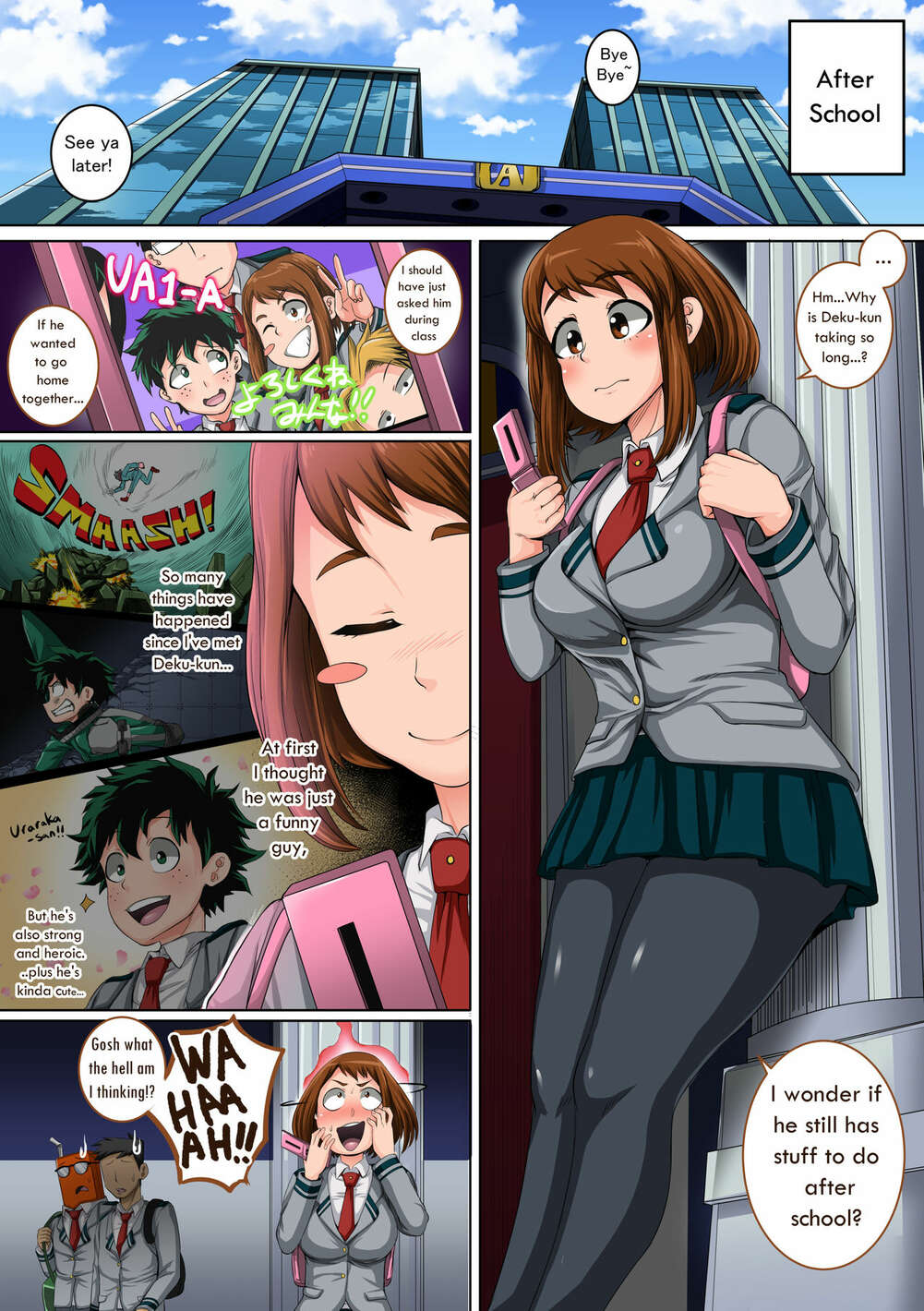 Hero academy anime porn comic