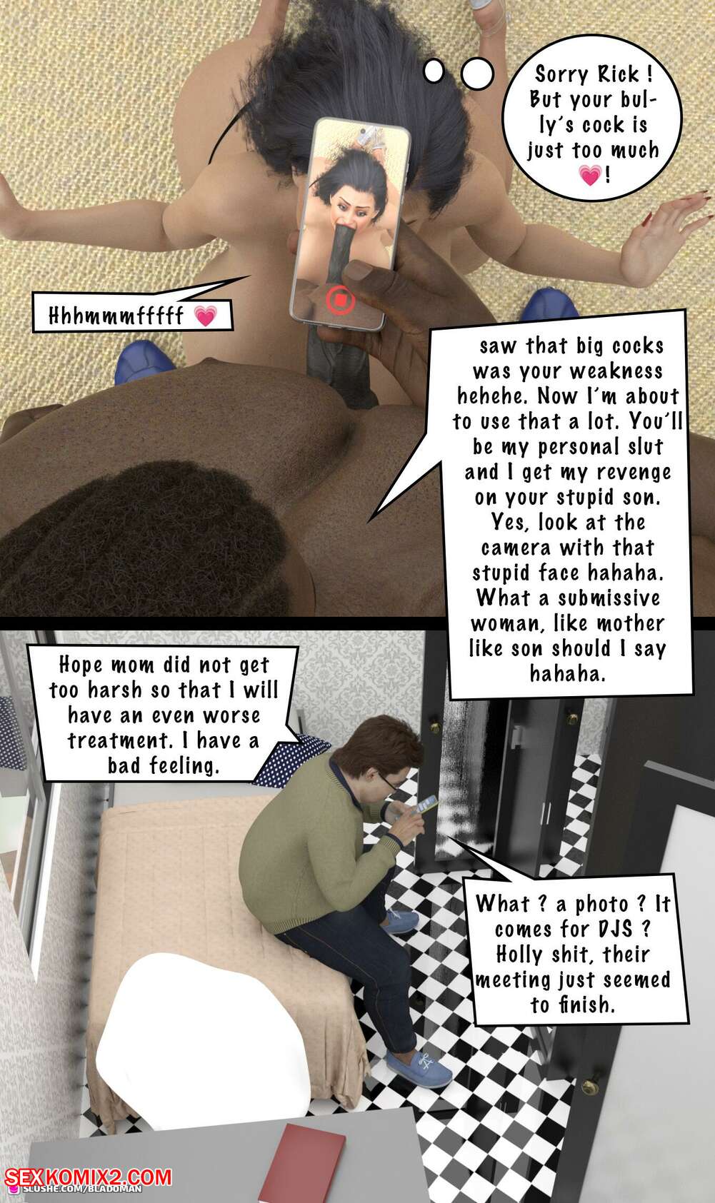 Anime Porn No Fouto Moms Comics - I Changed Schools And My Mom Got Taken By a Black Guy - Doujins- Original  Series