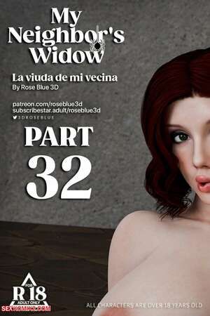 ✅️ Porn comic My Neighbors Widow Chapter 32 Rose Blue 3D Sex  