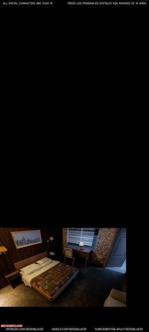 Porn comic My Neighbors Widow. Chapter 55. Rose Blue 3D