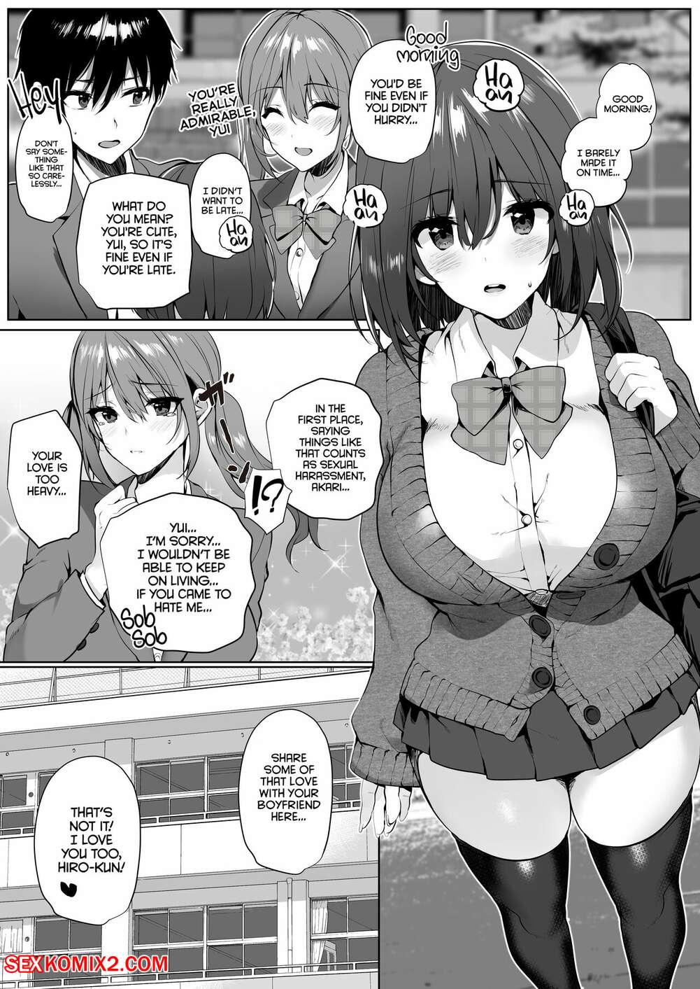 Huge boobs manga