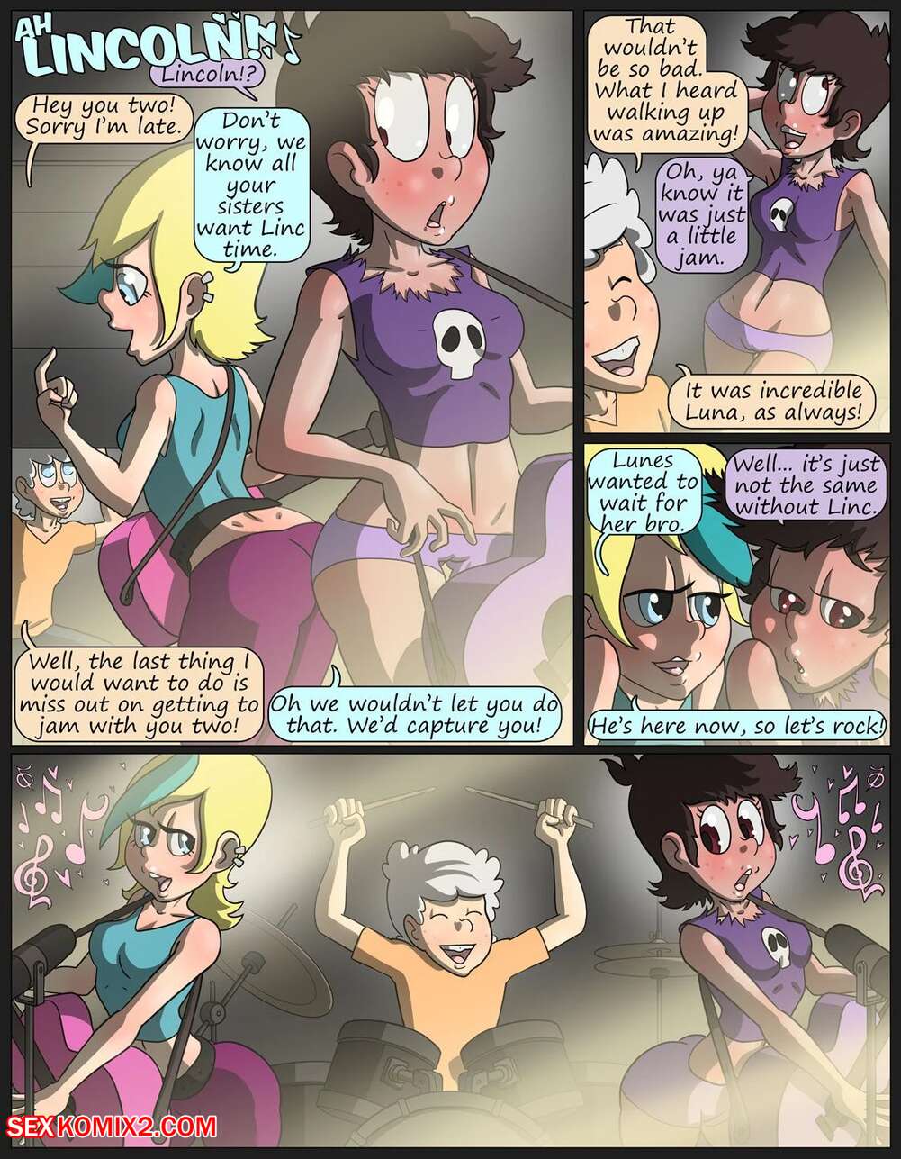 ✅️ Porn comic My Sisters Friends. Chapter 3. The Loud House