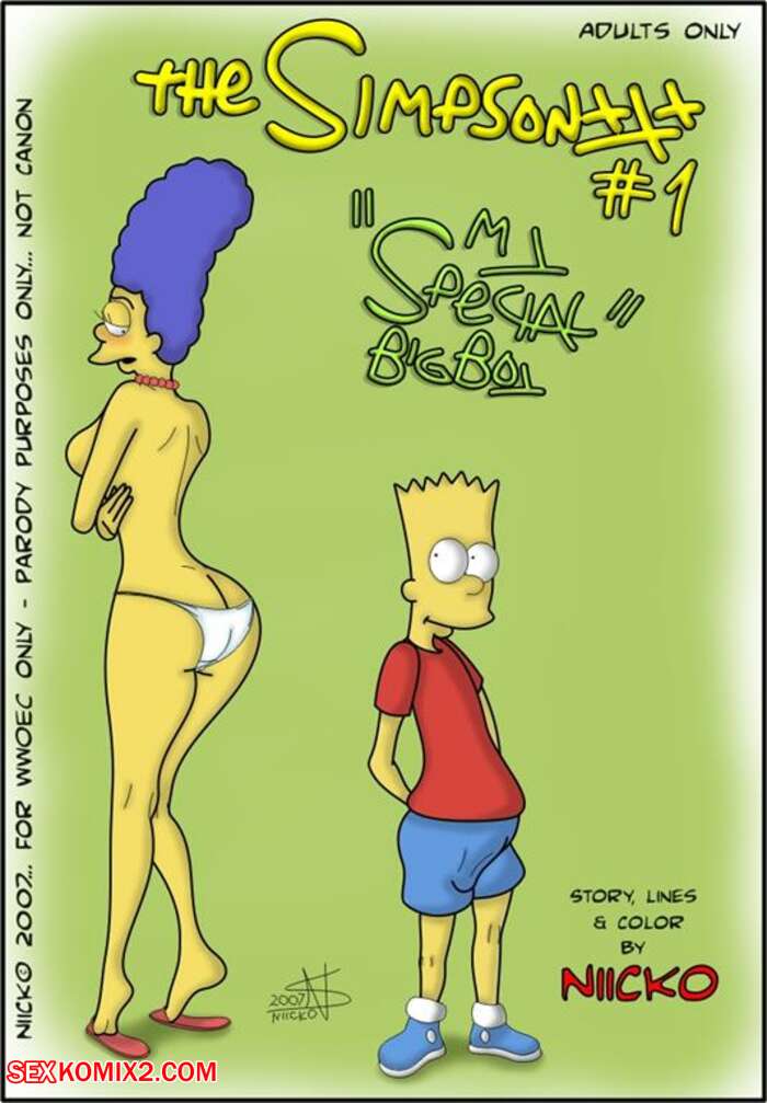 Porn comic My Special Big Boy. The Simpsons. Niicko.