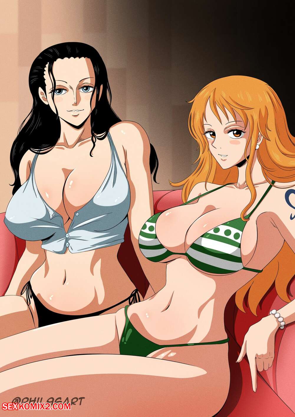 ✅️ Porn comic Nami and Robin Comic. Phil96art Sex comic hot friends were |  Porn comics in English for adults only | sexkomix2.com