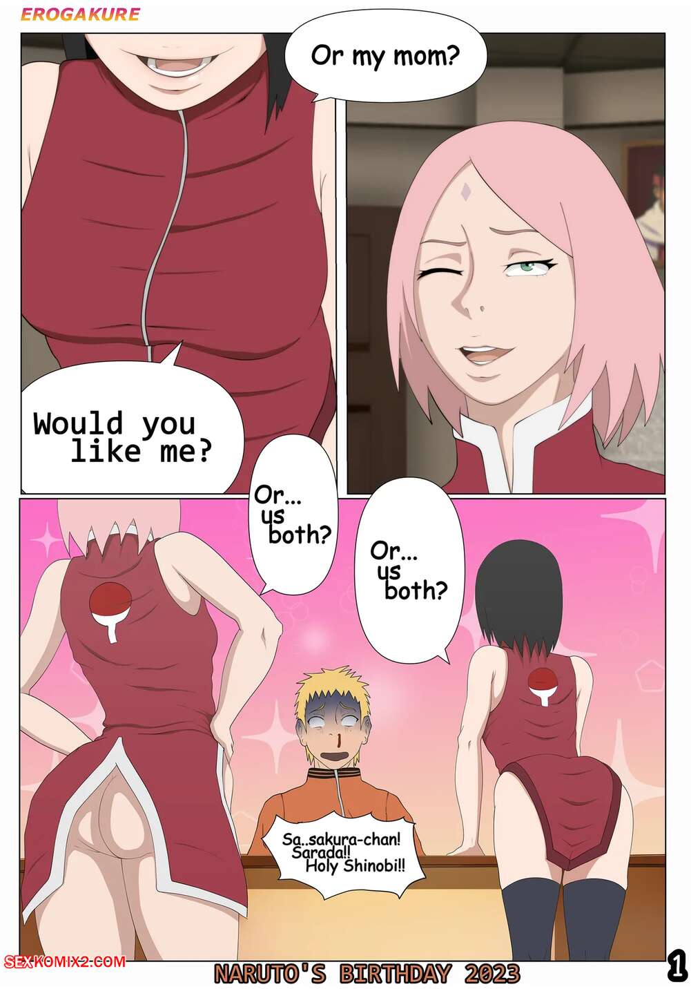 Naruto sakura hentai comics