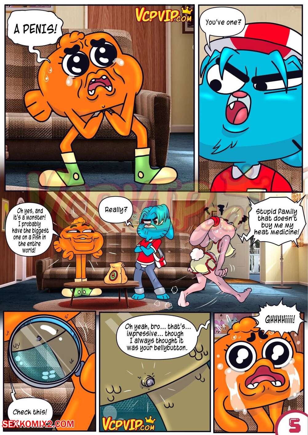 The amazing world of gumball porn gay comics