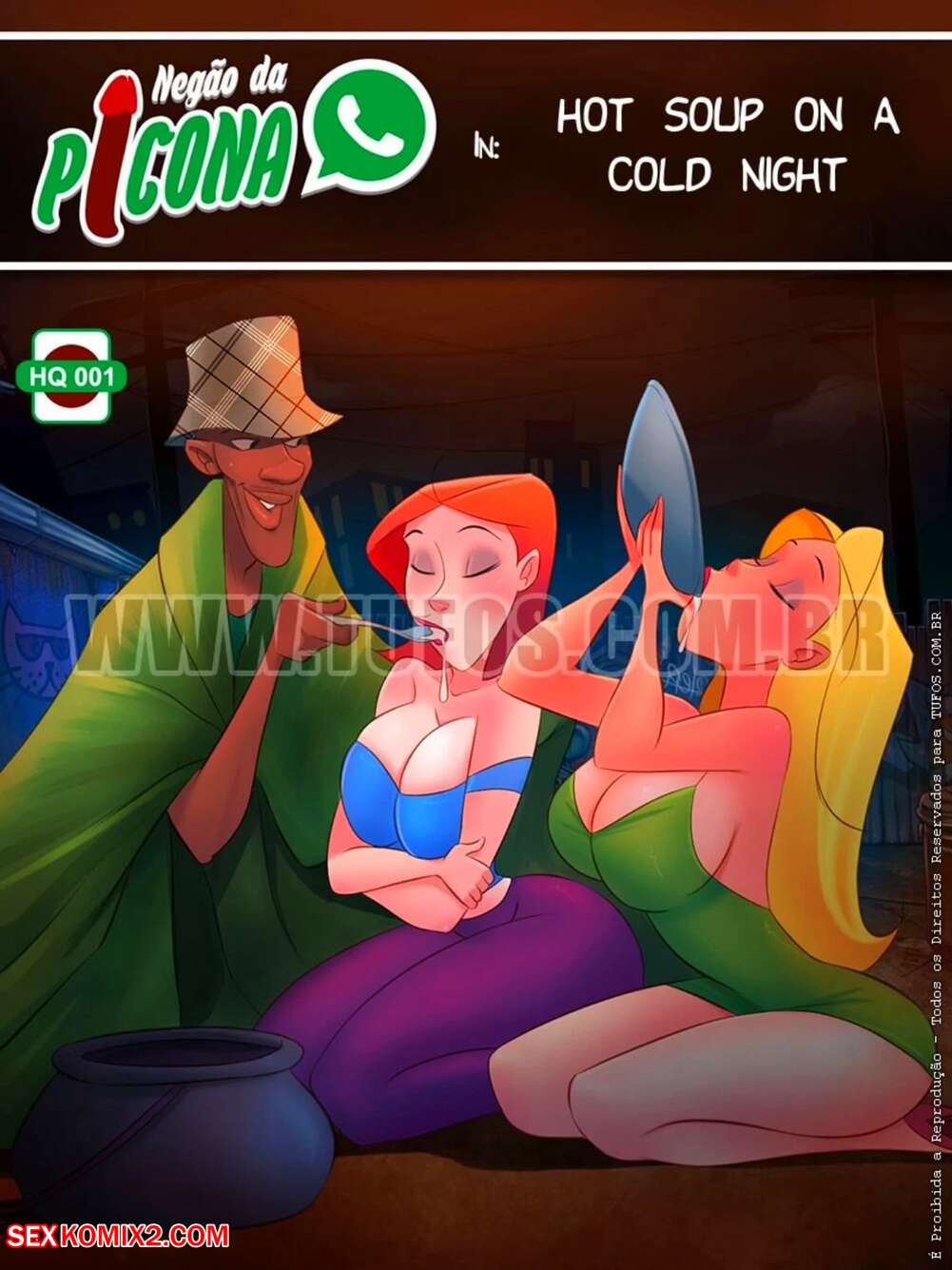 Porn comic Negao Da Picona. Chapter 1. WC TF.