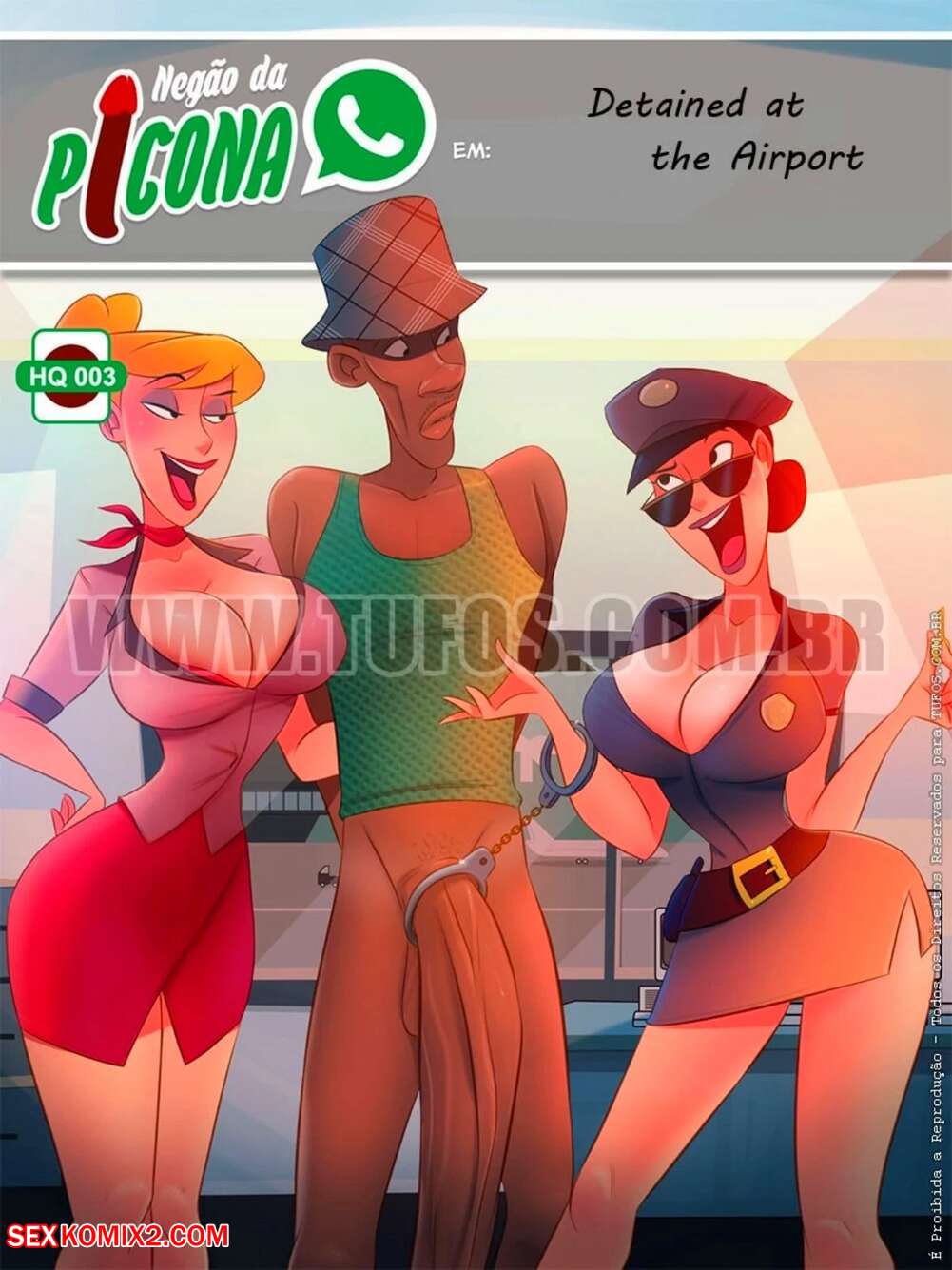 Porn comic Negao Da Picona. Chapter 3. WC TF.