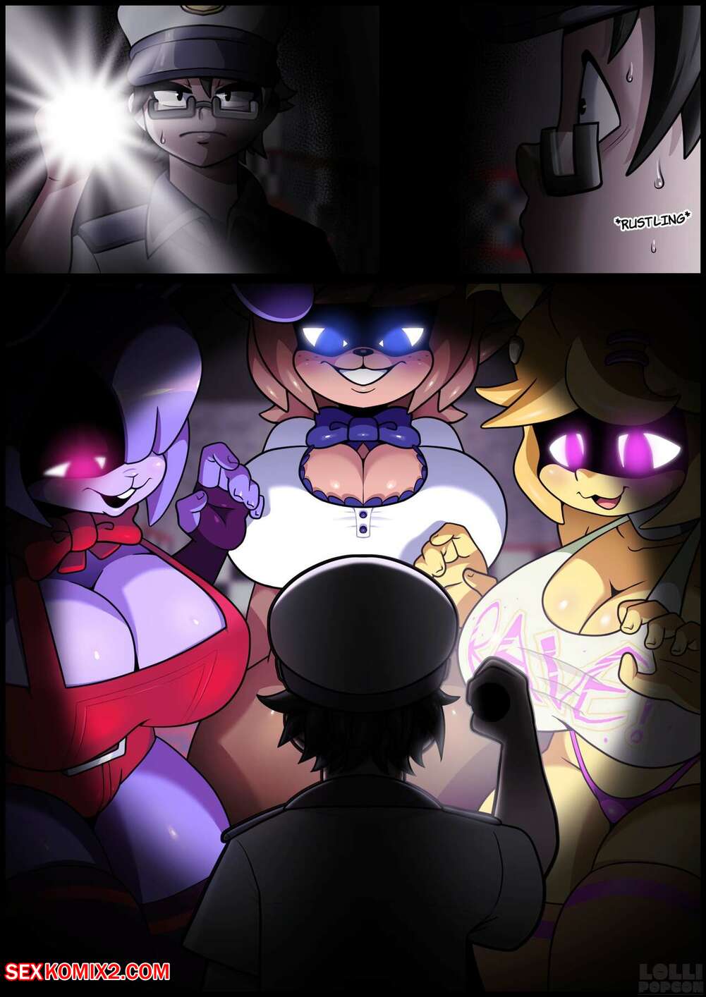 Porn five nights at anime