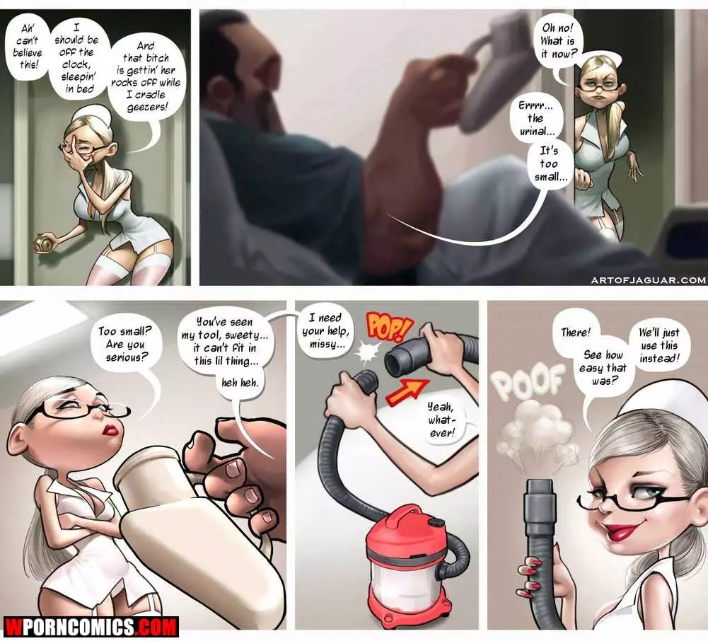 Cartoon Nurse Nude - âœ…ï¸ Porn comic Night Nurse sex comic senior doctor | Porn comics in English  for adults only | sexkomix2.com