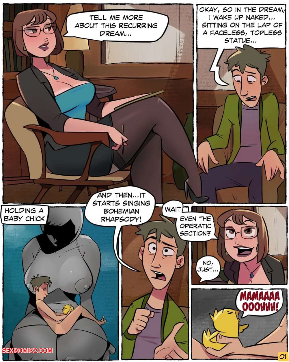 ✅️ Porn comic NymphoSophia. JMoz. Sex comic guy Charlie came | Porn comics  in English for adults only | sexkomix2.com