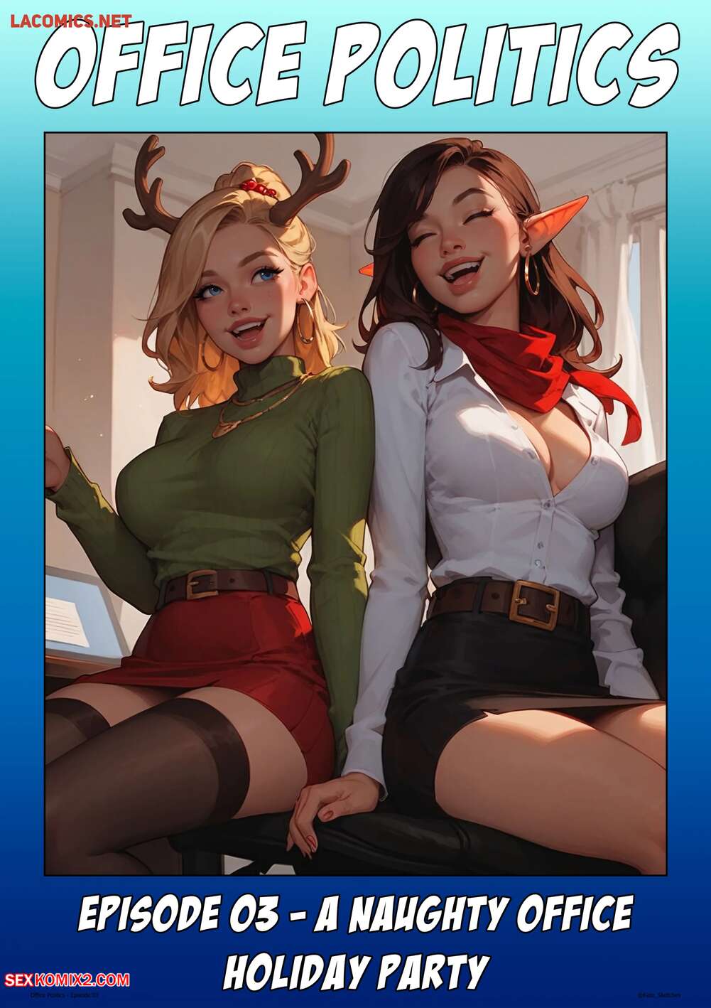 Porn comic Office Politics 3. Kate Sketches