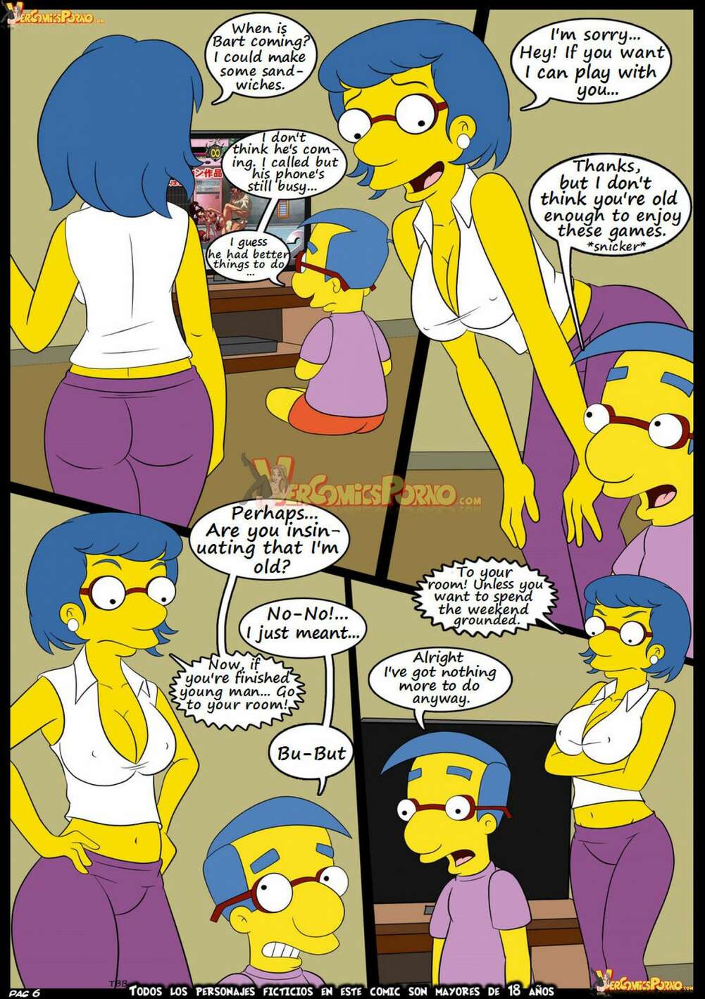 ✅️ Porn comic Old Habits. Part 6. The Simpsons. Sex comic guy chose the |  Porn comics in English for adults only | sexkomix2.com