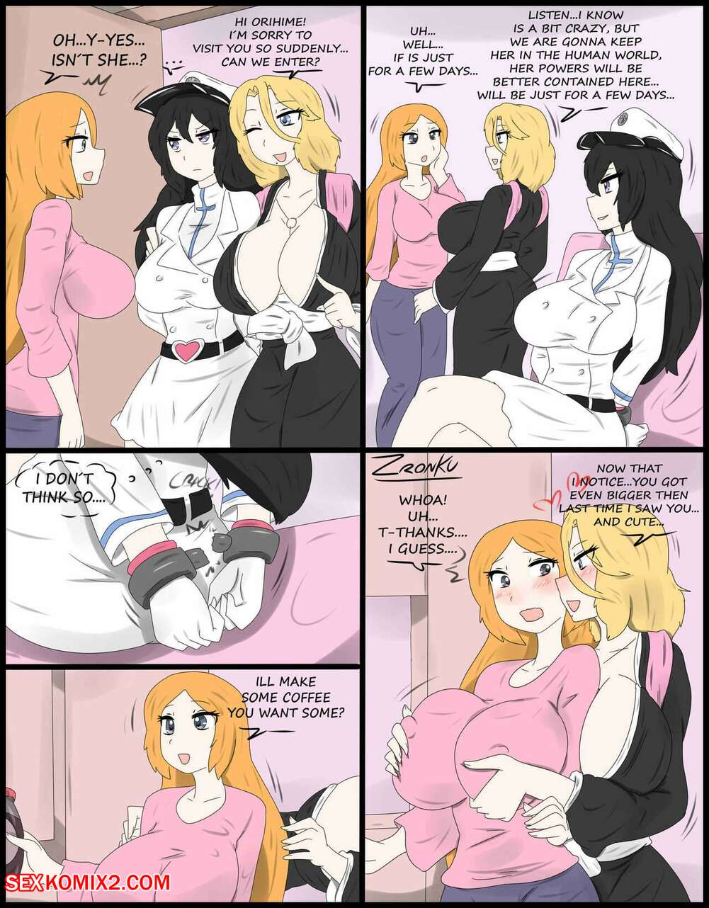 Bleach Girls Sex - âœ…ï¸ Porn comic Orihime Fun. Bleach. Zronku Sex comic hot babes were | Porn  comics in English for adults only | sexkomix2.com