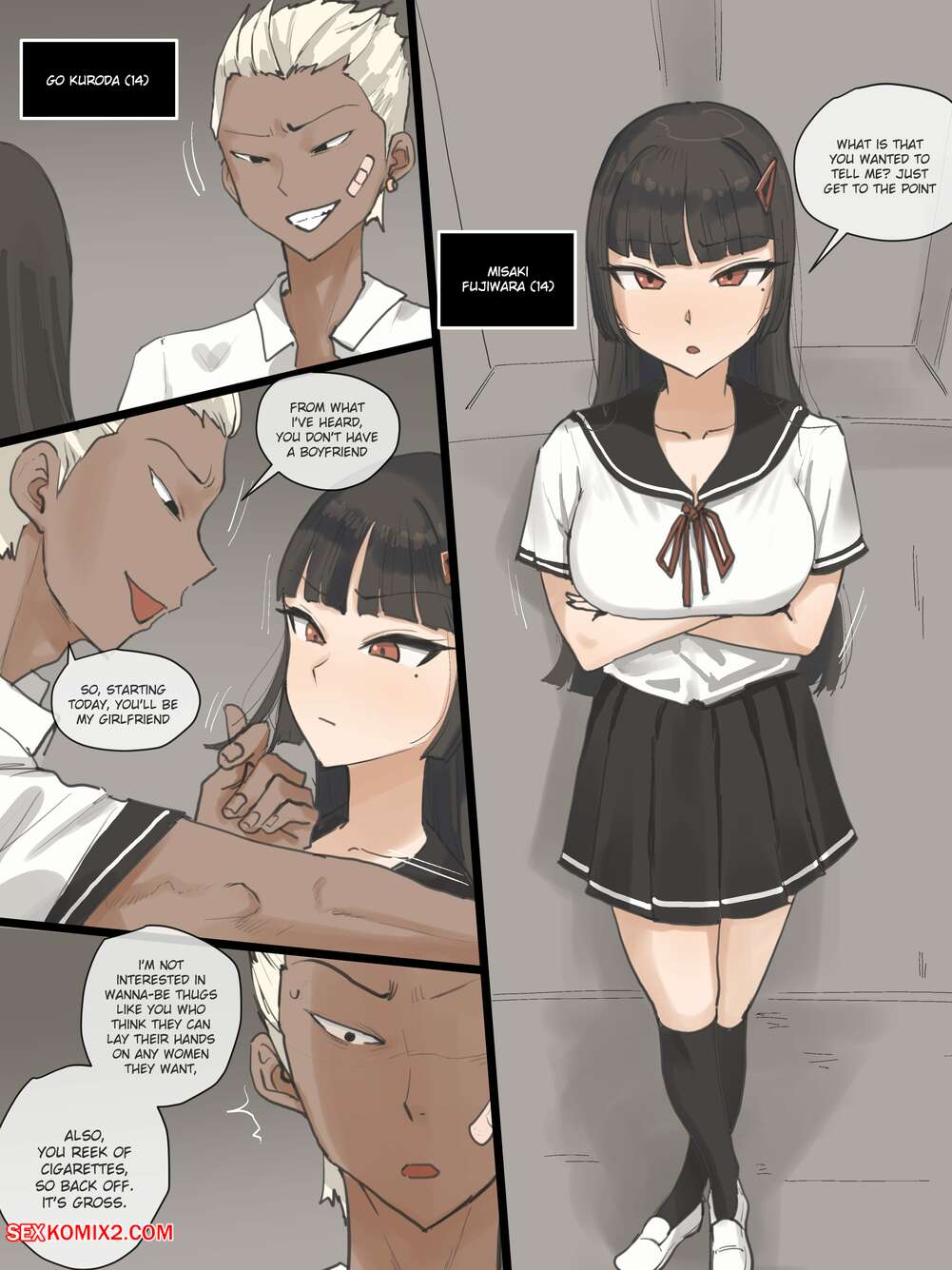 Porn comic Paradise. Laliberte.