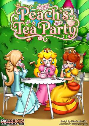 Porn comic Peachs Tea Party. Super Mario Bros. PalComix.