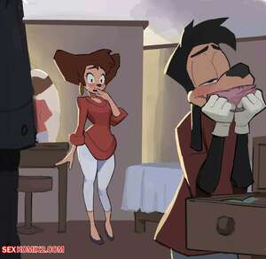 Porn comic Peg x Max. Goof Troop Porn comic Peg x Max. Goof Troop