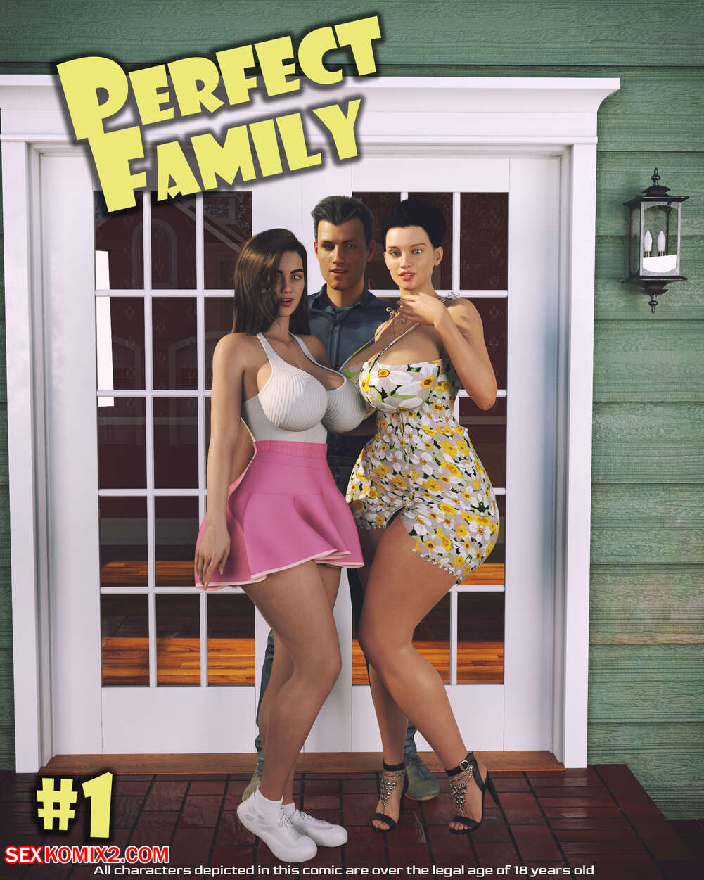 3d Family Porn - âœ…ï¸ Porn comic Perfect Family. Chapter 1. Daval3D Sex comic hot brunette  discovered | Porn comics in English for adults only | sexkomix2.com