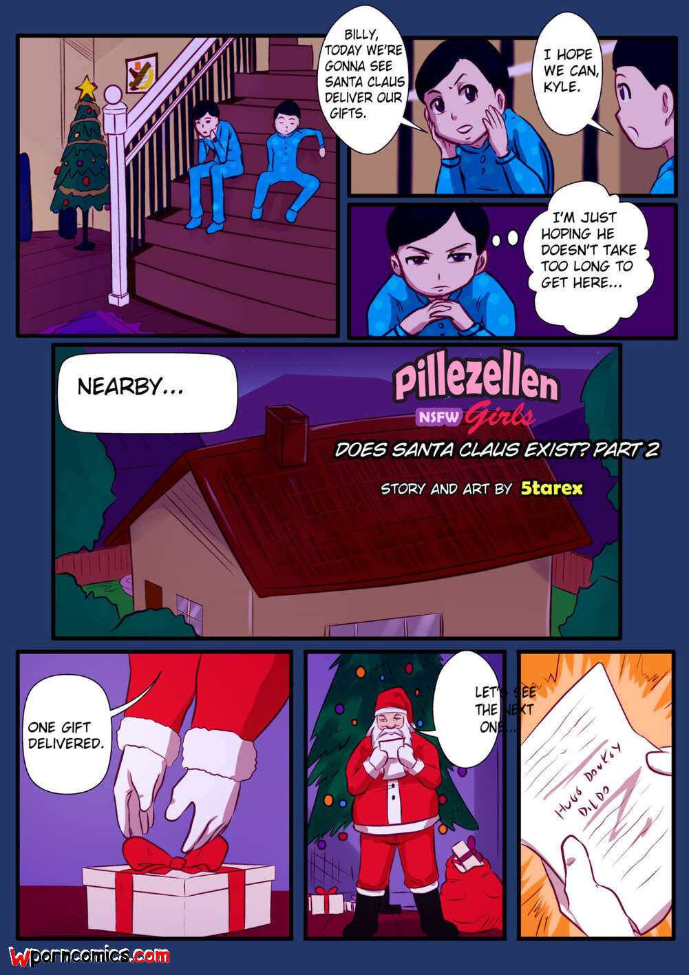 Santa claus porn comics