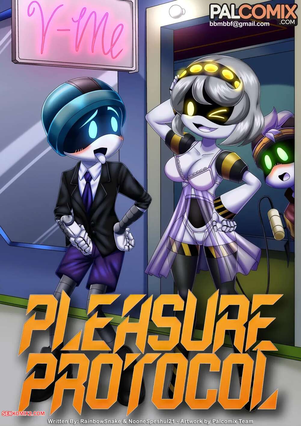 Porn comic Pleasure Protocol. Murder Drones. PalComix.