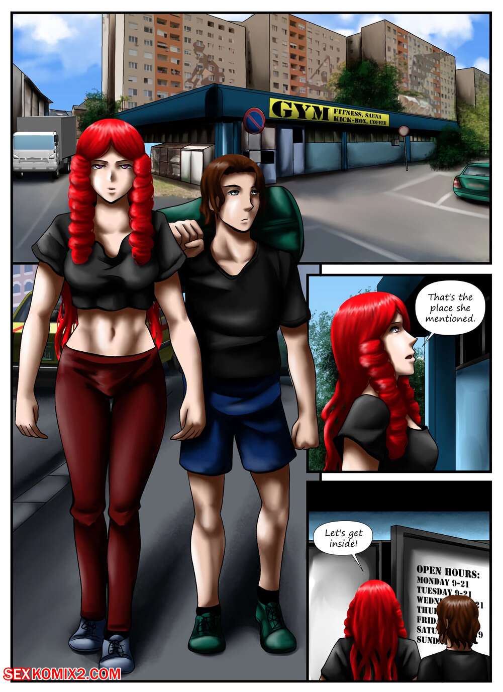 Porn comic Point zero 5. Adam 00