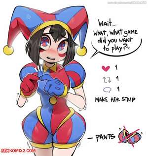Porn comic Pomni. BlueRedGirl Porn comic Pomni. BlueRedGirl