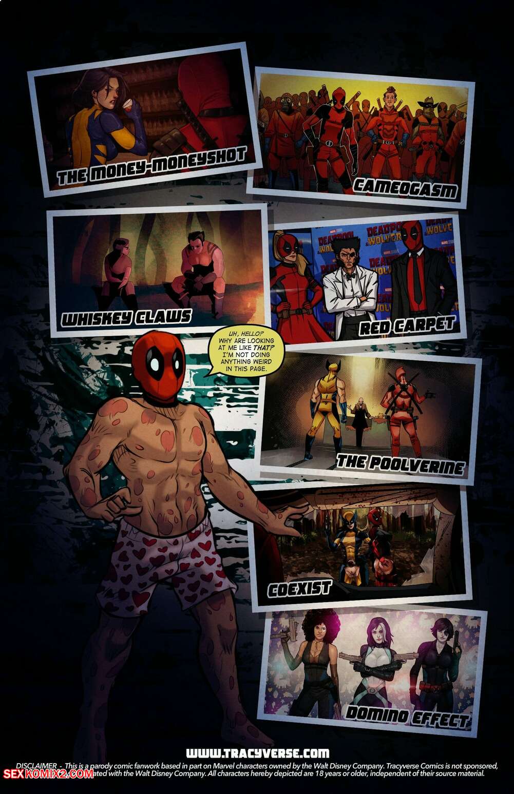 Gay deadpool porn comics