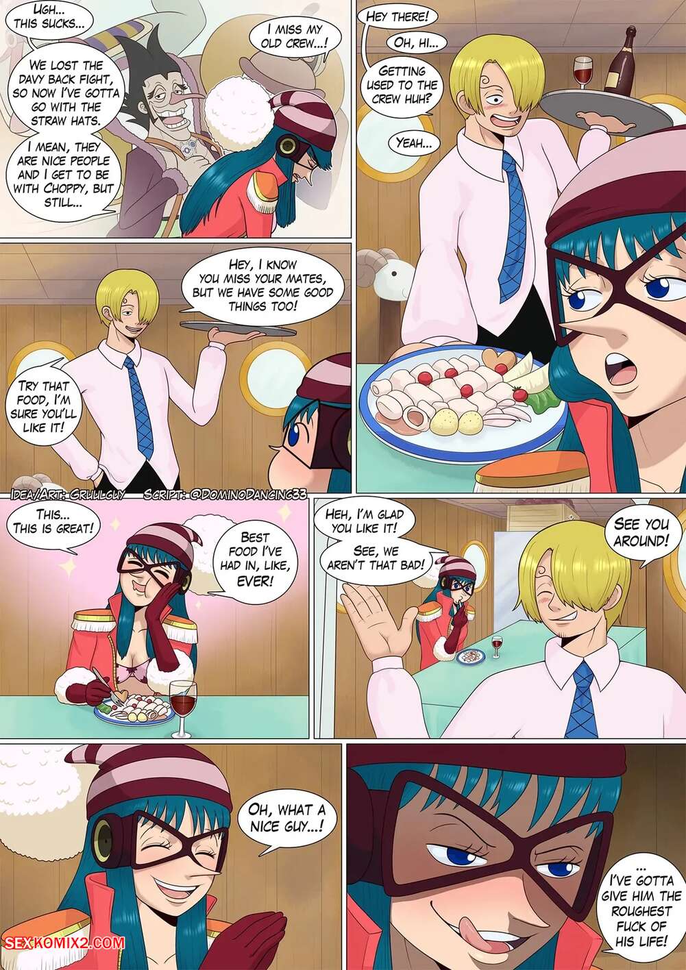 Porn comic Porche Joins The Crew. Gruulguy