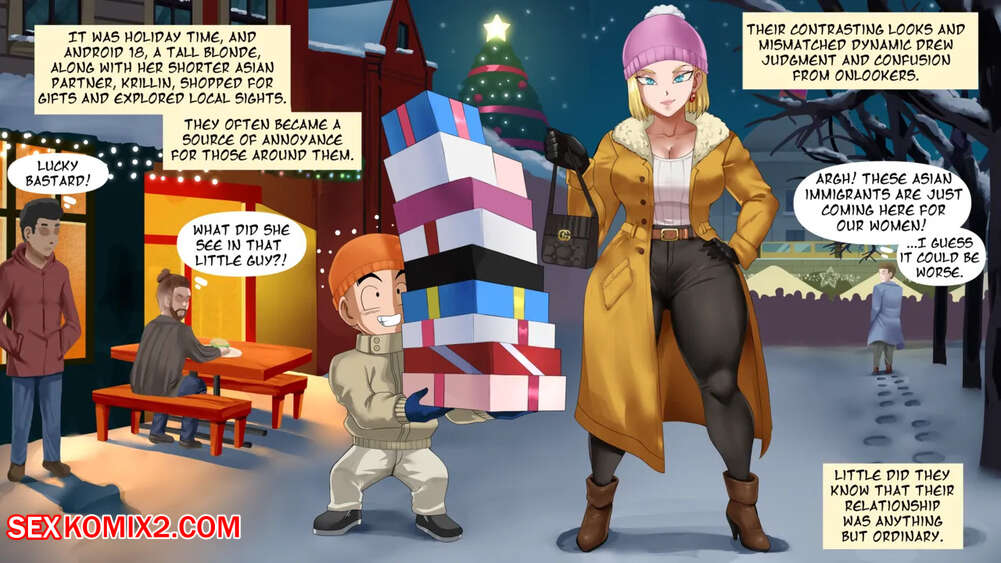 Porn comic PP Android 18 Christmas One Shot