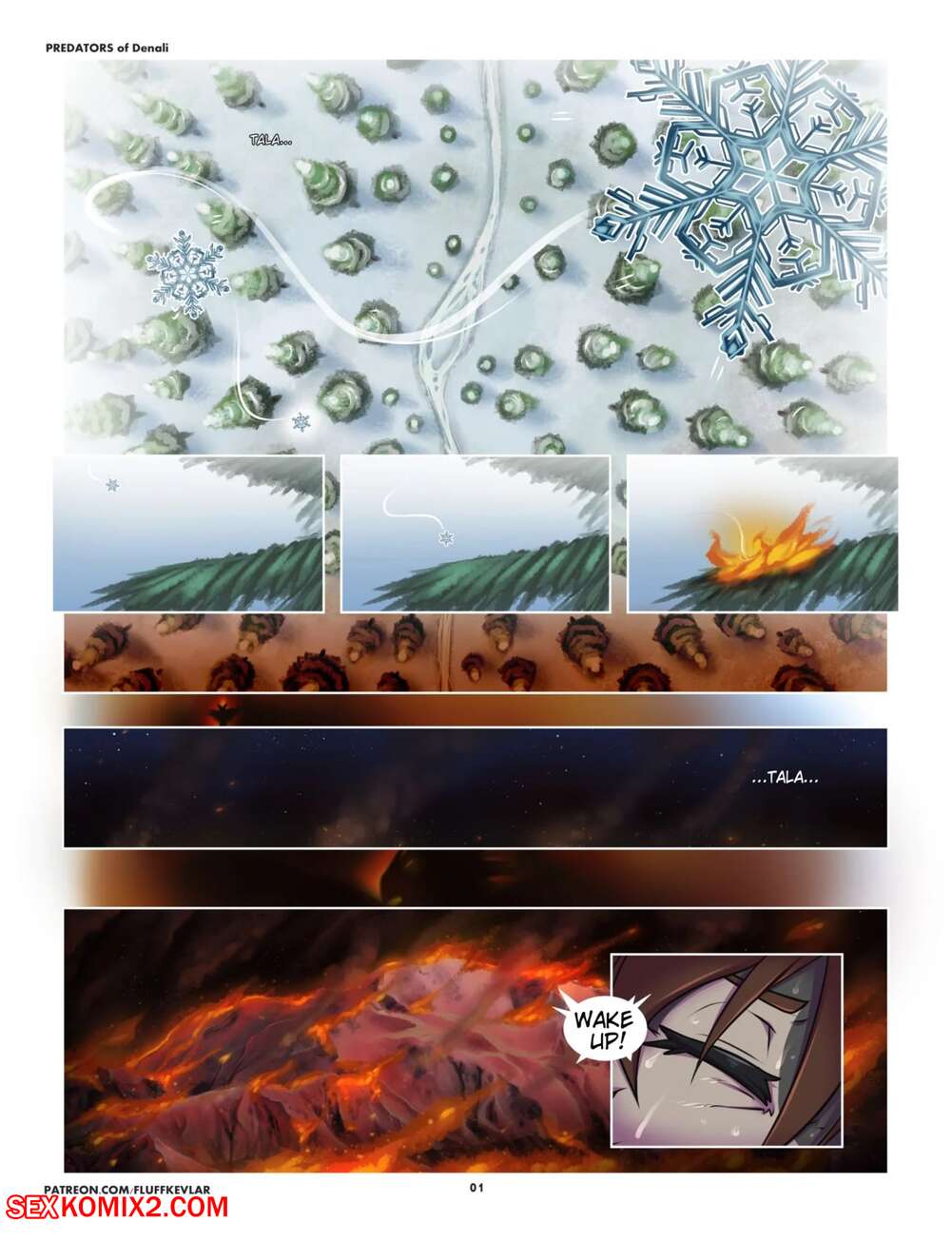 Porn comic Predators of Denali. Fluff Kevlar