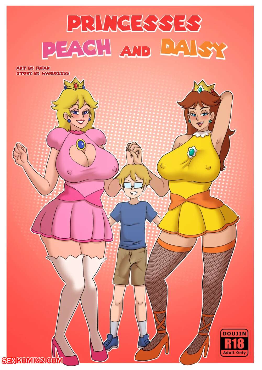 Porn comic Princesses Peach and Daisy. Super Mario Bros Adventures