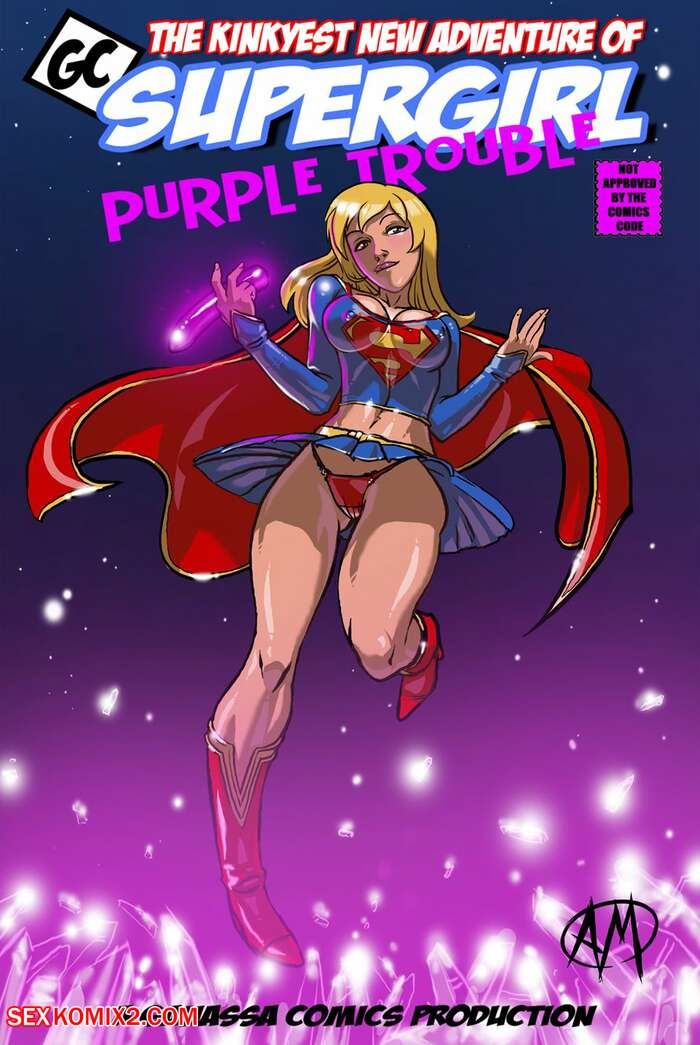 Superwoman Cartoon Porn - âœ…ï¸ Porn comic Purple Trouble. Chapter 1. Supergirl. Ganassa. Sex comic  busty beauty loves | Porn comics in English for adults only | sexkomix2.com