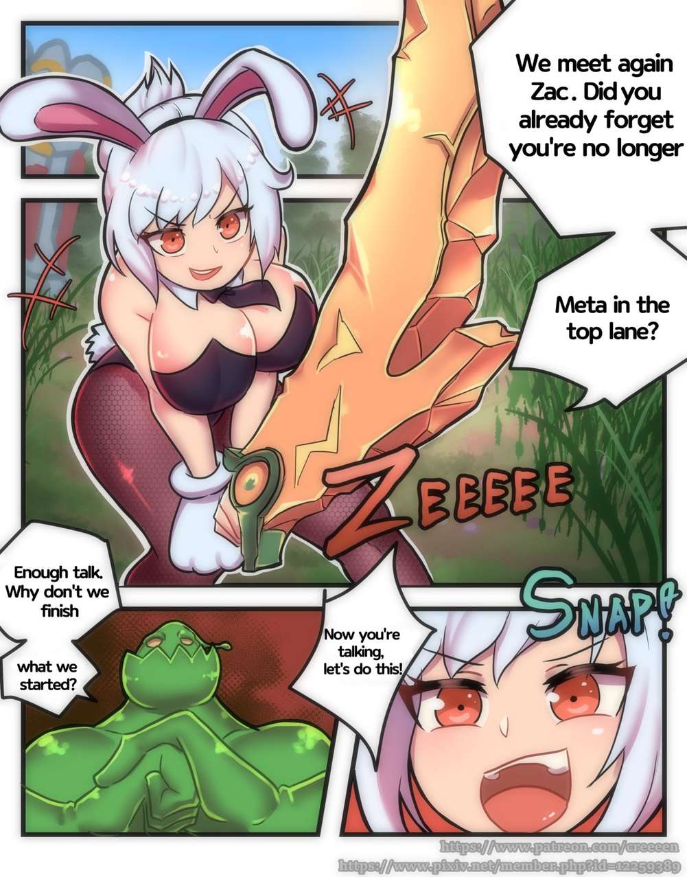 Anime bunny girl porn comic