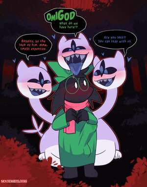 Porn comic Ralsei x Clover. CrushPepper Porn comic Ralsei x Clover. CrushPepper