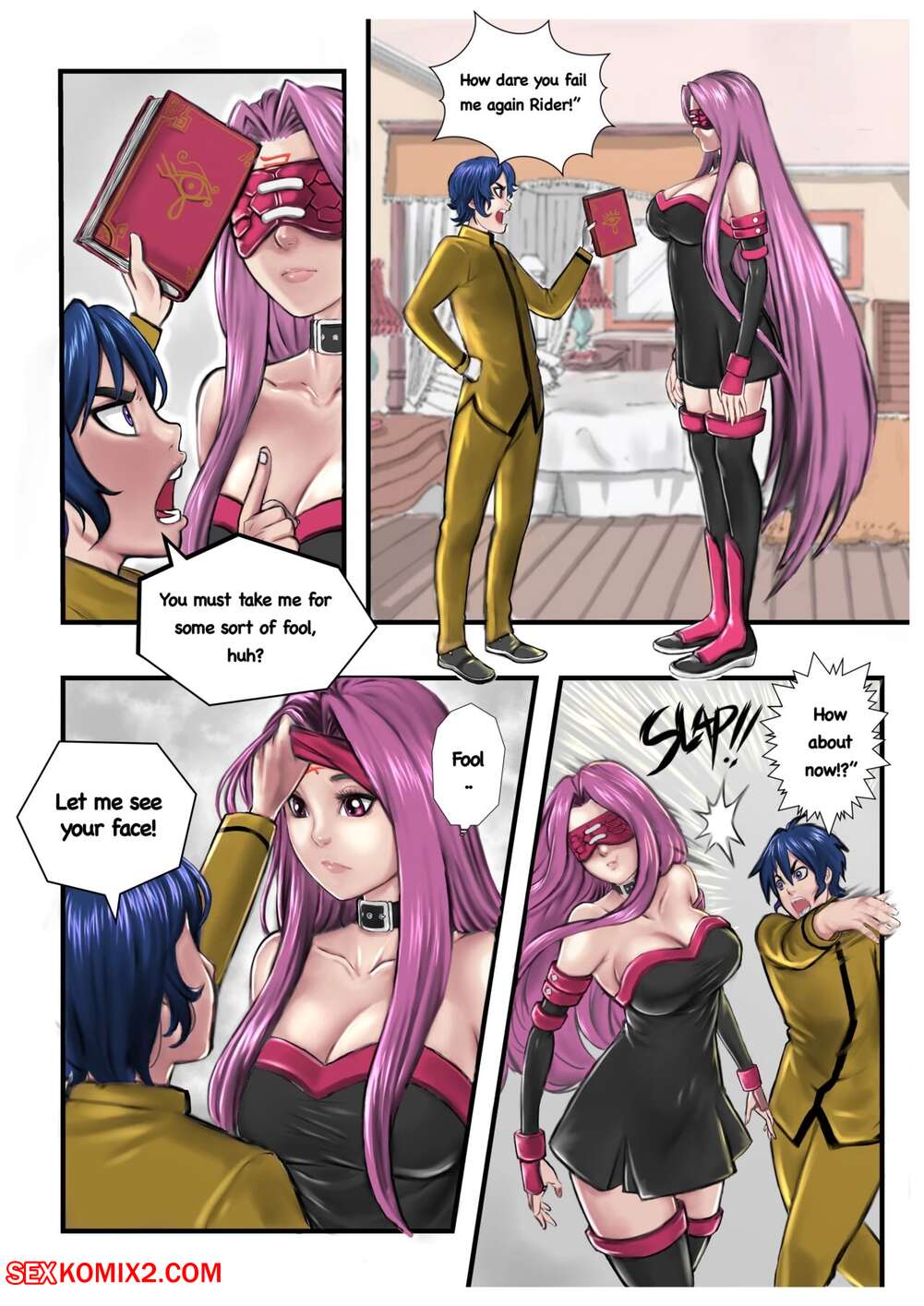 Porn comic Ride On. ZafieComics