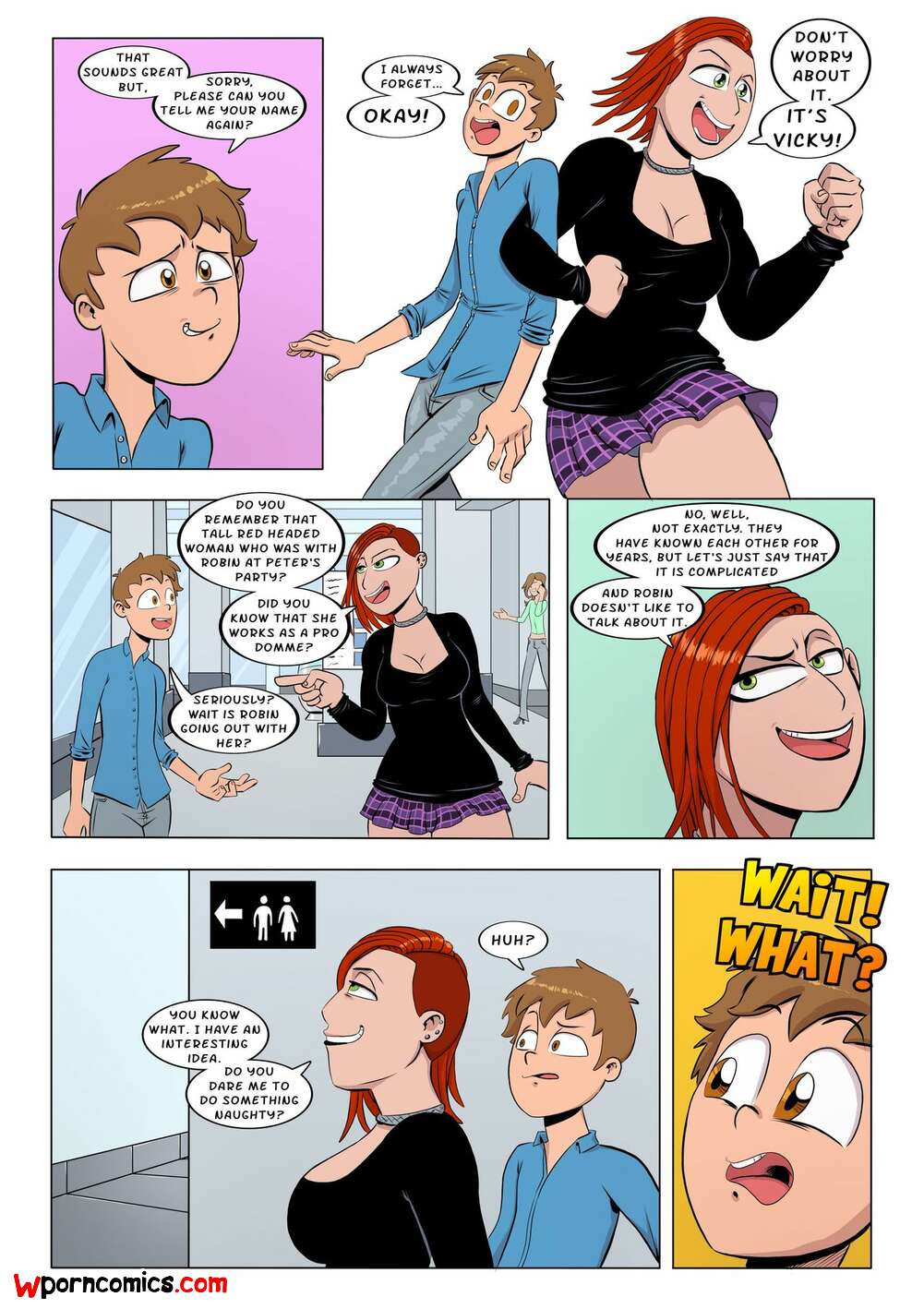 ✅️ Porn comic Role Reversal 1 Sex comic redhaired beauty whore Porn comics in English for adults only sexkomix2 image