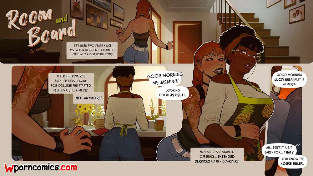Porn comic Room And Board. Chapter 1. InCase.