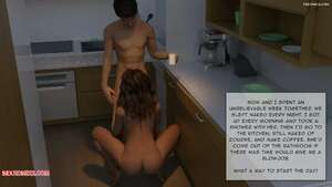Porn comic Rooming with Mom. Chapter 3. SaturnSky69