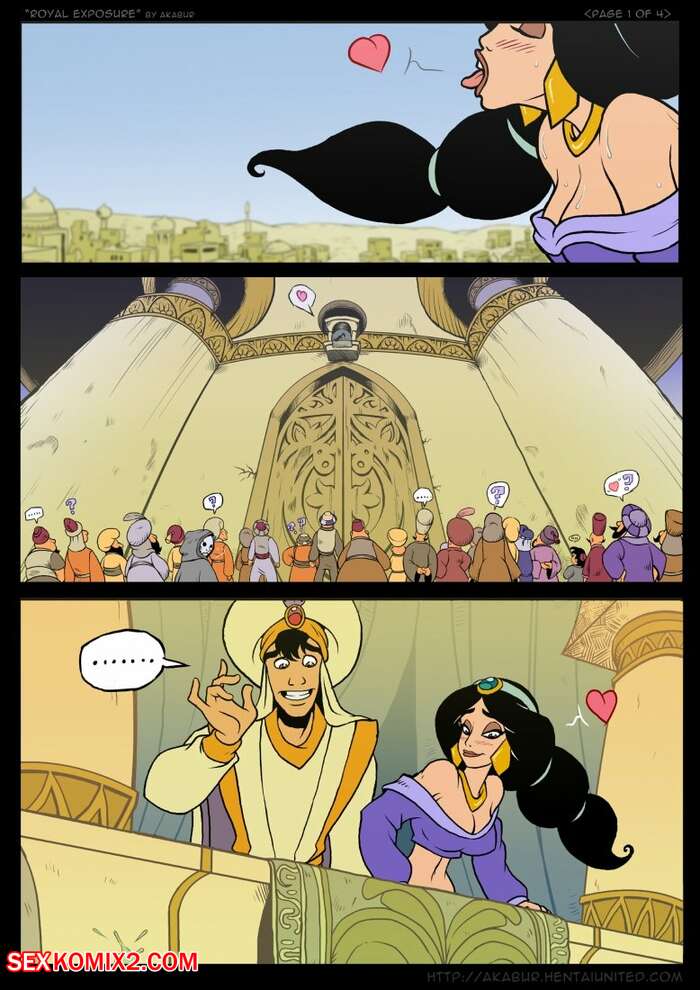 Jasmine Cartoon Big Tits - âœ…ï¸ Porn comic Royal Exposure. Chapter 1. Aladdin. Akabur. Sex comic and  Jasmine went | Porn comics in English for adults only | sexkomix2.com